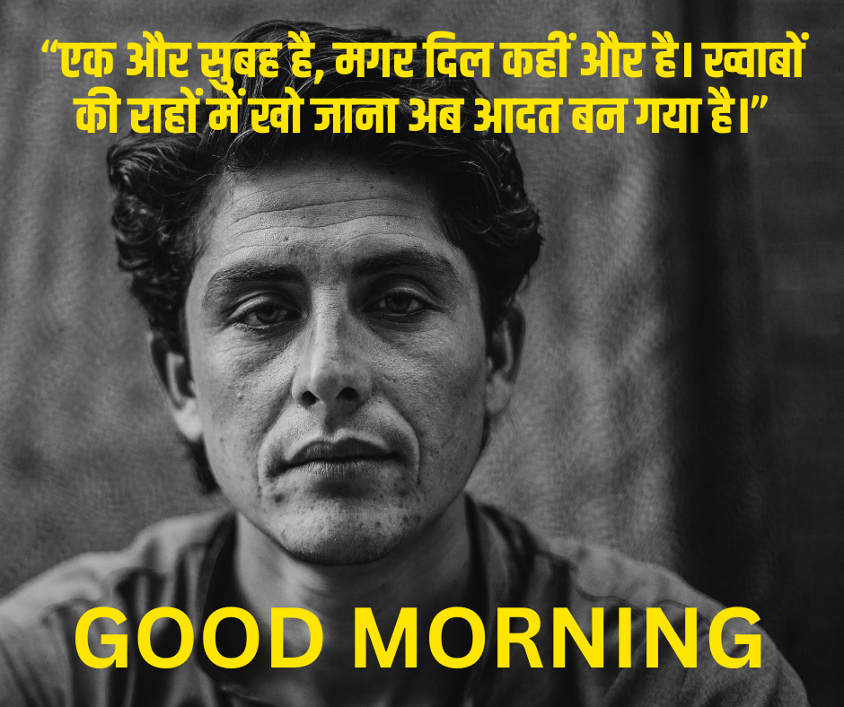 sad good morning quotes in hindi