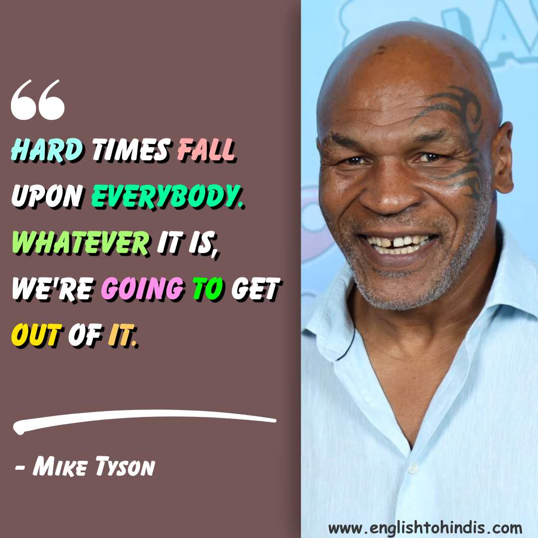 Mike Tyson Quotes Motivation
